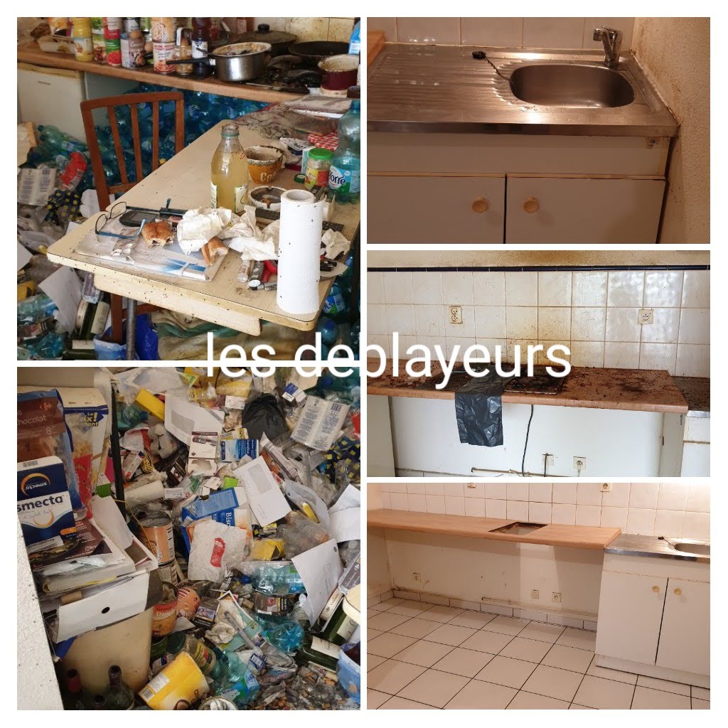 Débarras maison Bordeaux avant et après intervention